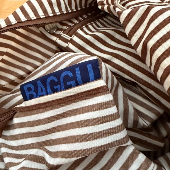 Baggu Cloud Bag - Brown Stripe - Picture 7 of 10